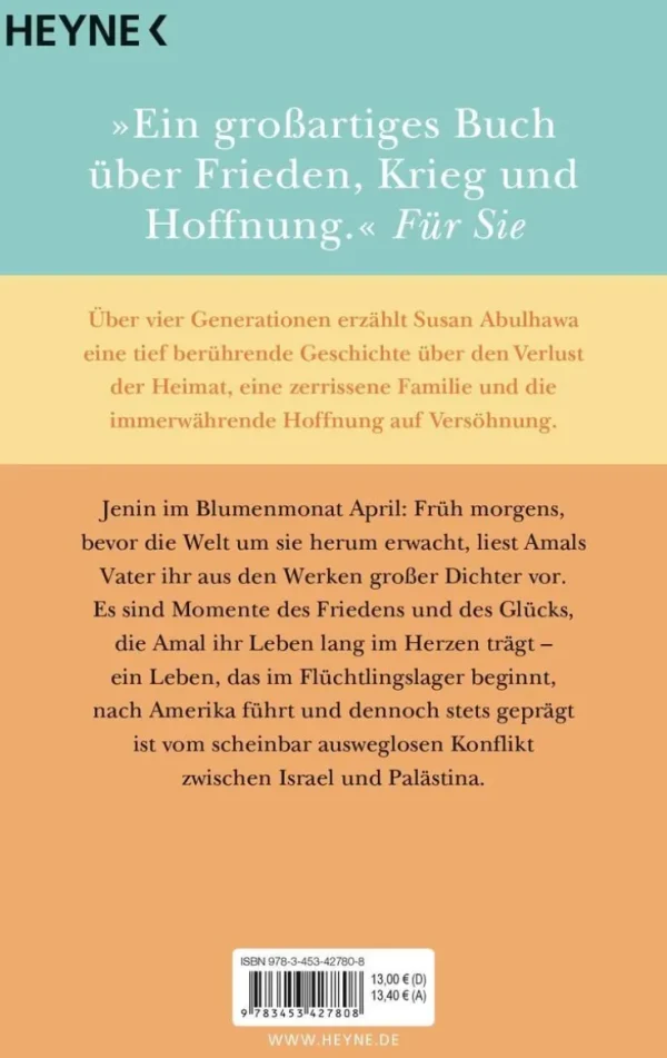 Romane>ZEIT Buchhandlung Abulhawa, S: Während die Welt schlief