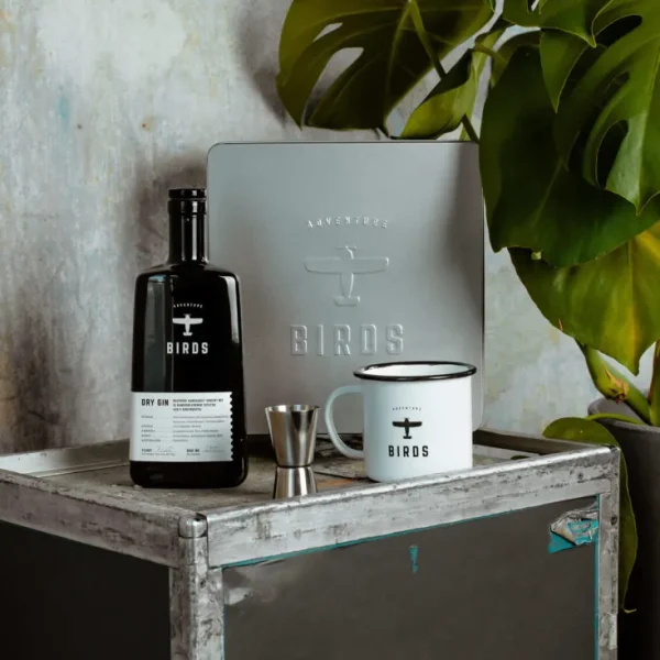 Gin & Vodka>BIRDS Dry Gin »Adventure Case« von