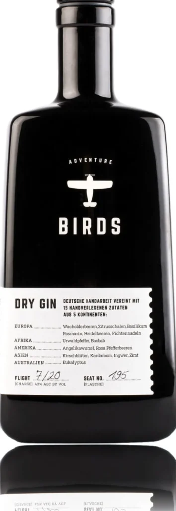 Gin & Vodka>BIRDS Dry Gin »Adventure Case« von