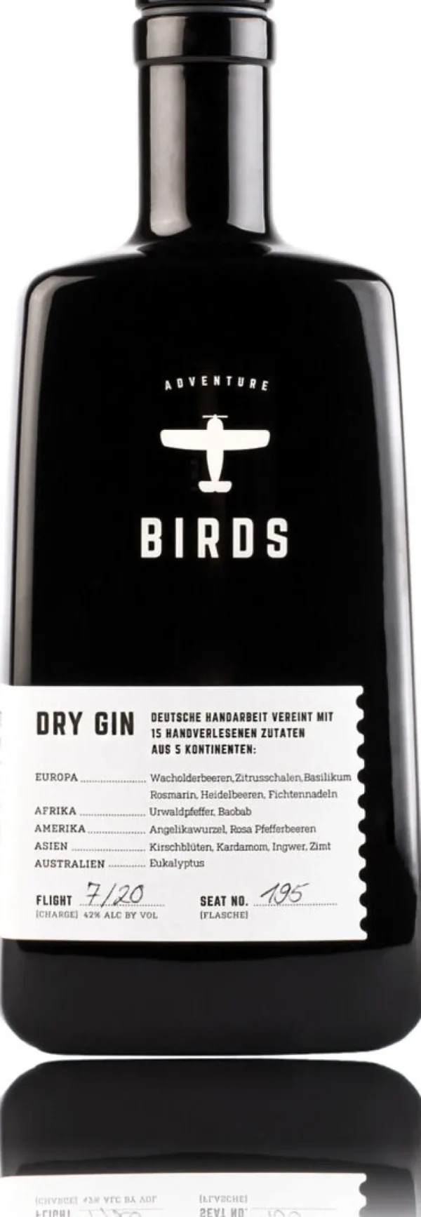 Gin & Vodka>BIRDS Dry Gin »Adventure Case« von