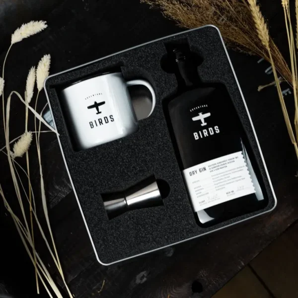 Gin & Vodka>BIRDS Dry Gin »Adventure Case« von