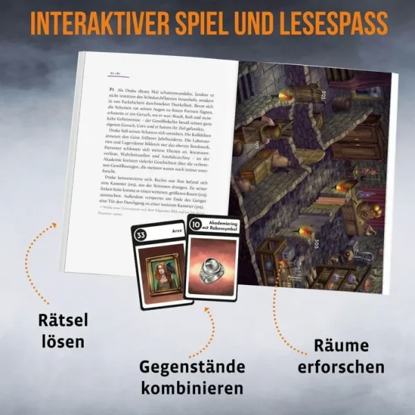 Spiele & Puzzle | Spiele Für Erwachsene>ZEIT Buchhandlung Adventure Games® - Books: Die Akademie der Zeitenwächter
