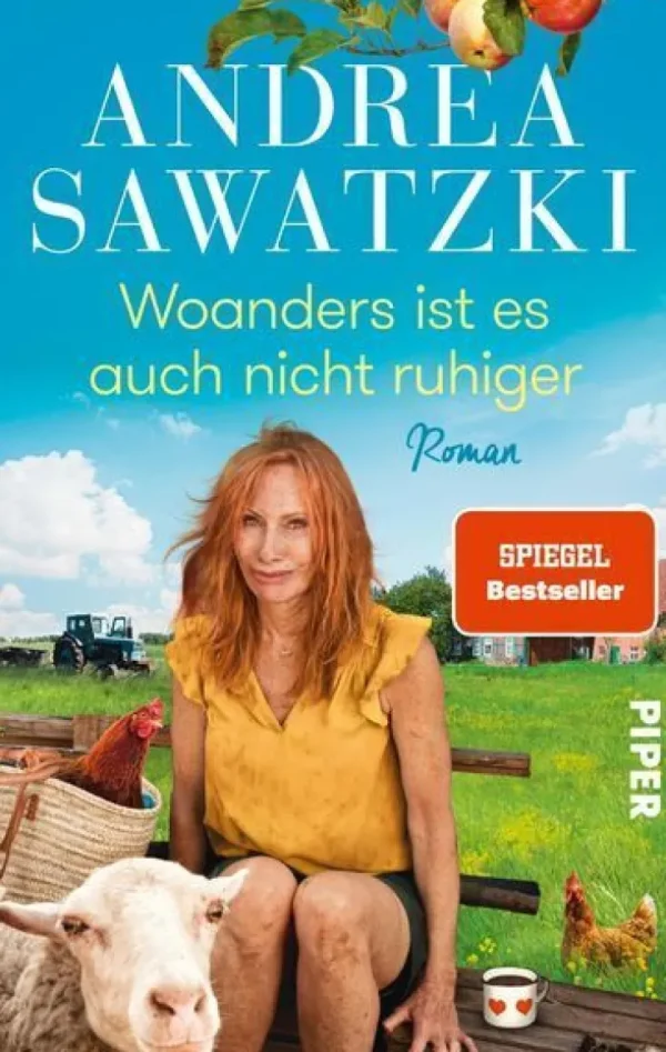 Romane>ZEIT Buchhandlung Andrea Sawatzki: Woanders ist es auch nicht ruhiger