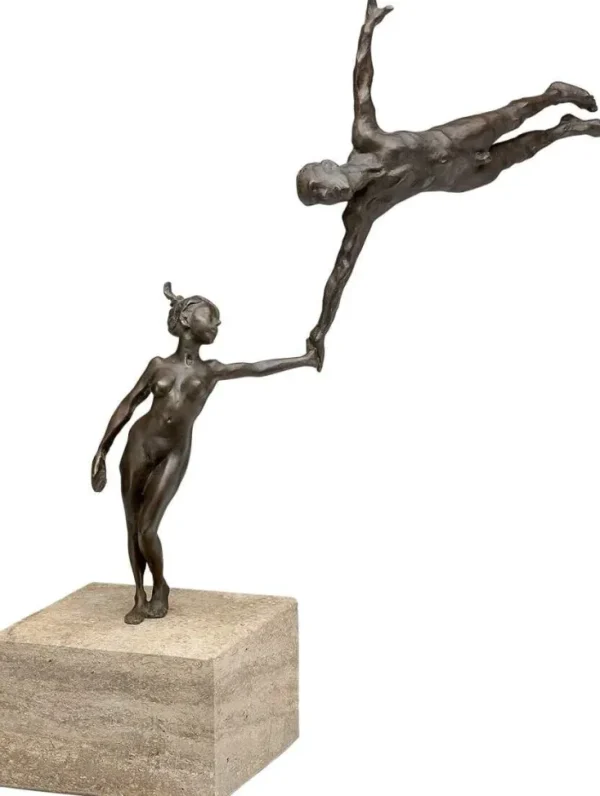 Motivation & Liebe>Ars mundi Antonio de Andrés-Gayón: Skulptur »Vertrauen - Kunststück Partnerschaft«