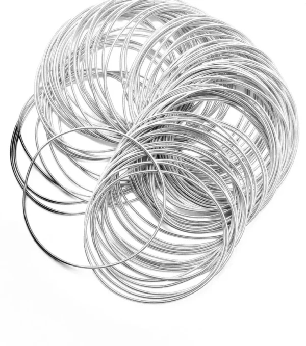 Armreife>la molla »Armband 97« aus Edelstahlfedern