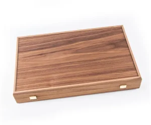 Spiele & Puzzle | Spiele Für Erwachsene>MANOPOULOS Backgammon, Schwarzeiche mit Walnussintarsien