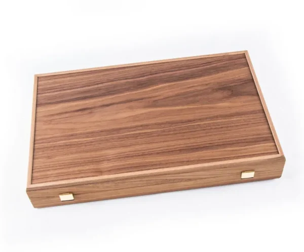 Spiele & Puzzle | Spiele Für Erwachsene>MANOPOULOS Backgammon, Schwarzeiche mit Walnussintarsien