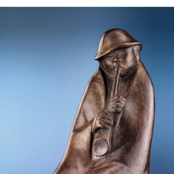 Alle Skulpturen | Bronze>Ars mundi Barlach, Ernst: Skulptur »Der Flötenbläser«, 1936