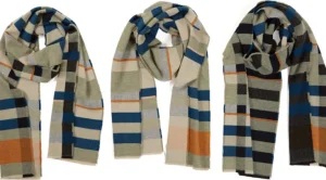 Wolle>Wallace Sewell Bauhaus Stölzl​ Schal/Wrap