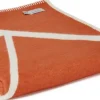 Decken & Kissen>Tweedmill Baumwolldecke »Twig«, Zimtrot