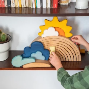 Holzspielzeug>GRIMM’S Bauspiel »Das Wetter«