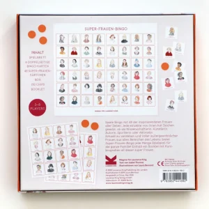 Spiele & Puzzle | Spiele Für Kinder>Laurence King Verlag Bingo »Super Frauen«