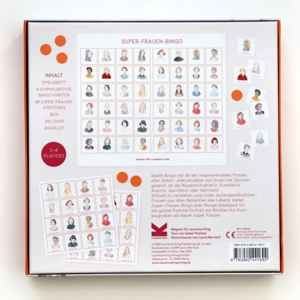 Spiele & Puzzle | Spiele Für Kinder>Laurence King Verlag Bingo »Super Frauen«