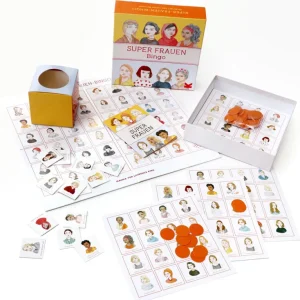 Spiele & Puzzle | Spiele Für Kinder>Laurence King Verlag Bingo »Super Frauen«