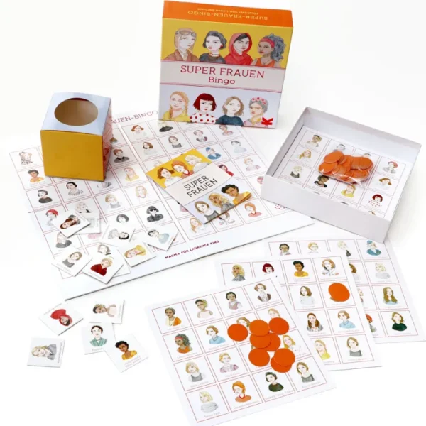 Spiele & Puzzle | Spiele Für Kinder>Laurence King Verlag Bingo »Super Frauen«