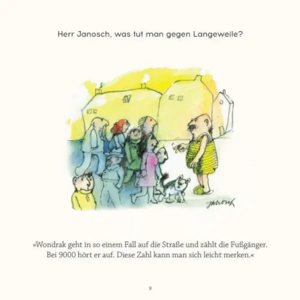 Geschenkbücher>DIE ZEIT Buch Wondrak: Herr Janosch, was hilft gegen Langeweile im Alter?