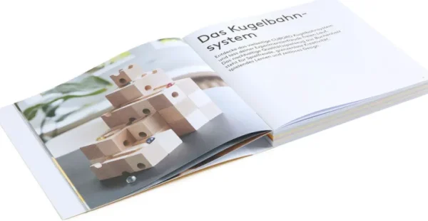 Holzspielzeug>Cuboro Buch zur Kugelbahn » - DAS BUCH«