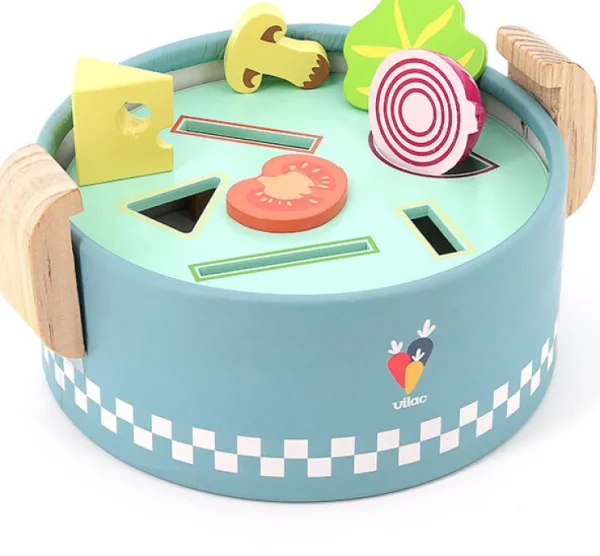 Nikolausgeschenke | Holzspielzeug>VILAC Bunter Spielkochtopf