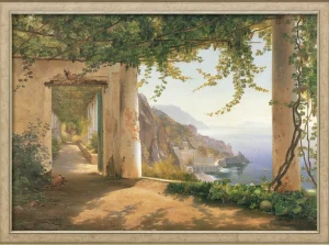 Alle Werke>Ars mundi Carl Frederic Aagaard: ​ Bild »View to the Amalfi Coast«