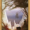 Alle Werke>Ars mundi Caspar David Friedrich: Bild »Kreidefelsen auf Rügen« (1818), gerahmt