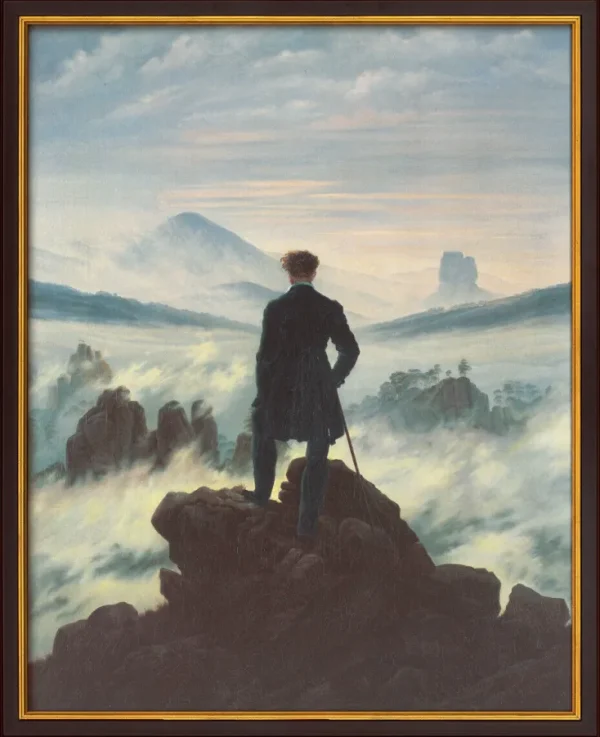 Alle Werke>Ars mundi Caspar David Friedrich: Sonderedition »Der Wanderer über dem Nebelmeer«