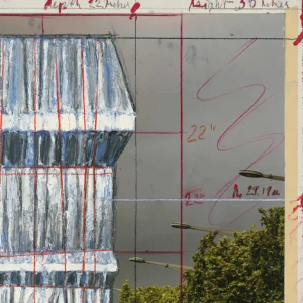 Alle Werke>Christo : Arc de Triomphe IV, Project for Paris