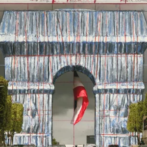 Alle Werke>Christo : Arc de Triomphe IV, Project for Paris