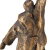 Alle Skulpturen | Bronze>Ars mundi Christoph Fischer: Skulptur »Der Gedanke« (2023) Version Bronze braun