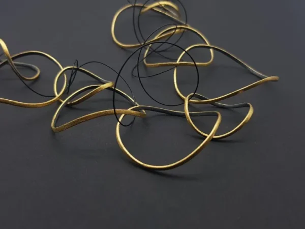 Goldschmiedeschmuck>Maria Rzewuska Collier »Elena« Silberringe