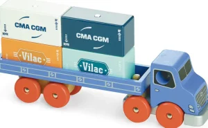 Holzspielzeug>VILAC Container-LKW aus Holz »ity«