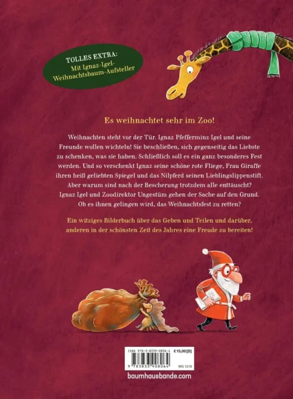 Nikolausgeschenke>ZEIT Buchhandlung Das große Weihnachtsfest im Zoo