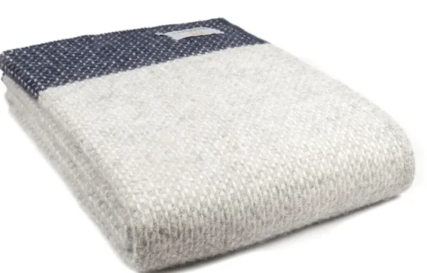 Decken & Kissen>Tweedmill Decke »Crossweave«