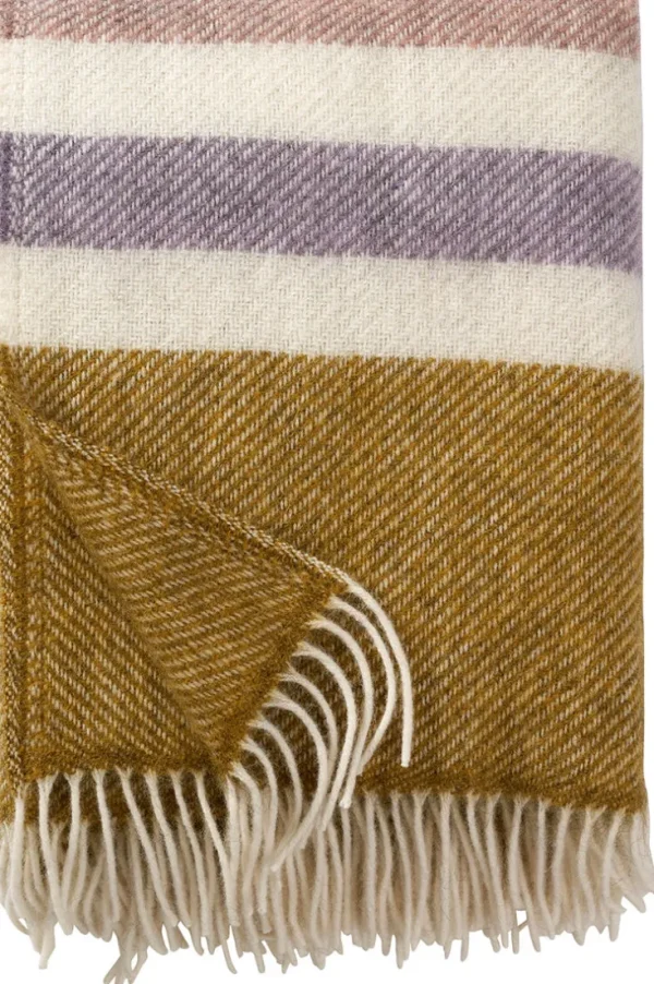 Decken & Kissen>Klippan Yllefabrik Decke »Gotland Stripe«