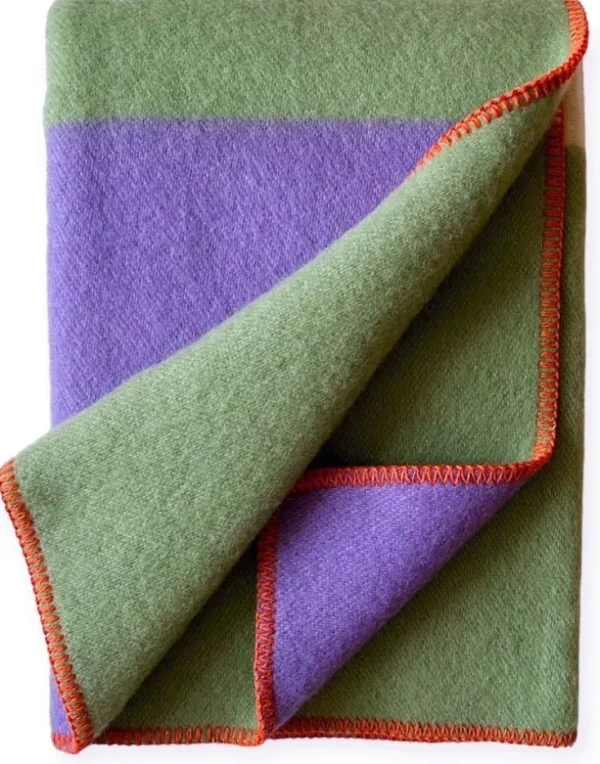 Decken & Kissen>Wool Only Decke »Tricolor«