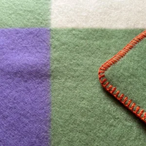 Decken & Kissen>Wool Only Decke »Tricolor«