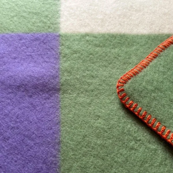 Decken & Kissen>Wool Only Decke »Tricolor«