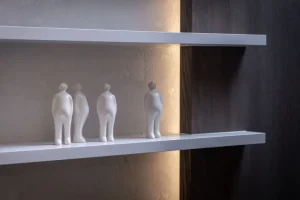 Motivation & Liebe>Gardeco Deleu, Guido: Skulptur »The Visitor Small«
