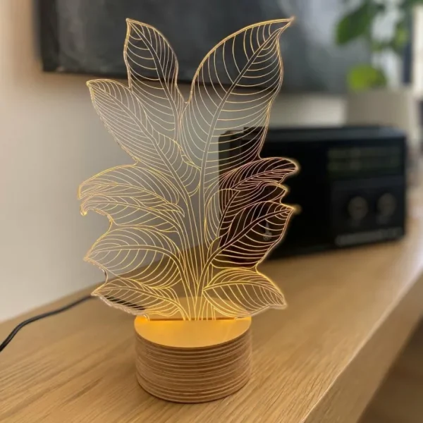 Tisch- & Leseleuchten>Studio Cheha LTD 3D-Lampe #Heliconia