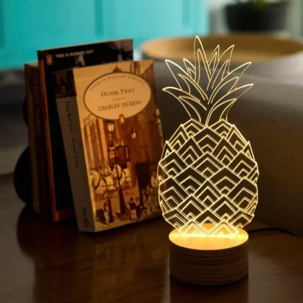 Tisch- & Leseleuchten | Schreibtischleuchten>Studio Cheha LTD 3D-Lampe #Pineapple