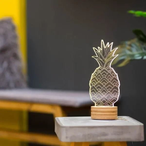 Tisch- & Leseleuchten | Schreibtischleuchten>Studio Cheha LTD 3D-Lampe #Pineapple