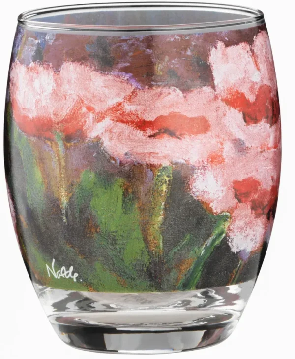 Keramik & Gläser>Ars mundi Drei Teelichtgläser »Blumen«, nach Emil Nolde
