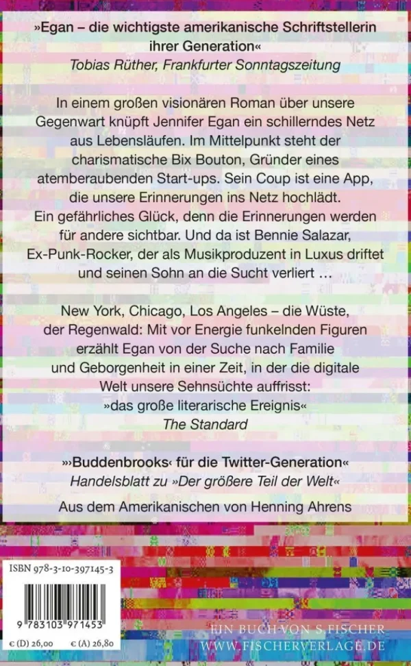 Romane>ZEIT Buchhandlung Egan, Jennifer: Candy Haus