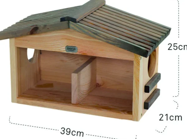 Gartenmöbel | Gartendekoration>Sienagarden Eichhörnchen Haus »Knabber Knusper«