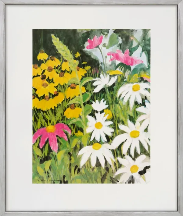 Alle Werke>Ars mundi Eleonore Baur-Brinkman: Bild »Nolde Garten III«, gerahmt​