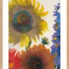 Alle Werke>Ars mundi Emil Nolde: »Sonnenblumen und Rittersporn«, 1935