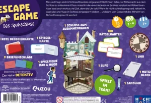Spiele Für Kinder>HUCH! Escape Game - Das Spukschloss