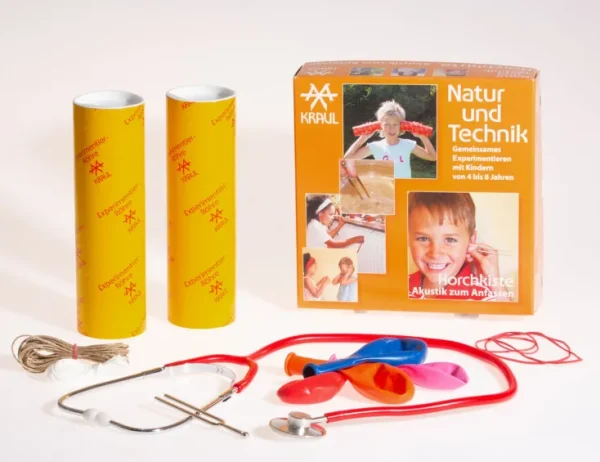 Konstruieren & Experimentieren>Kraul Experimentierkasten »Horchkiste«