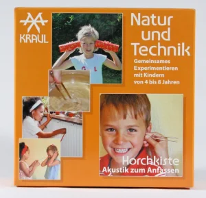 Konstruieren & Experimentieren>Kraul Experimentierkasten »Horchkiste«