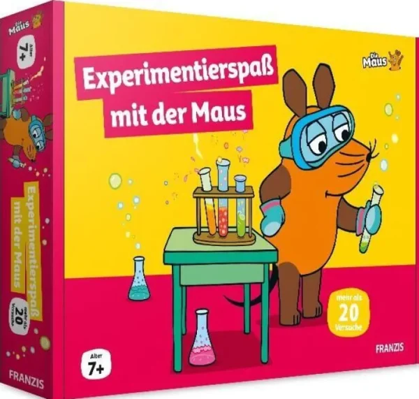 Konstruieren & Experimentieren>ZEIT Buchhandlung Experimentierspass mit der Maus