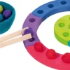 Holzspielzeug | Spiele Für Kinder>GOKI Farbsortierspiel und Adventsspirale
